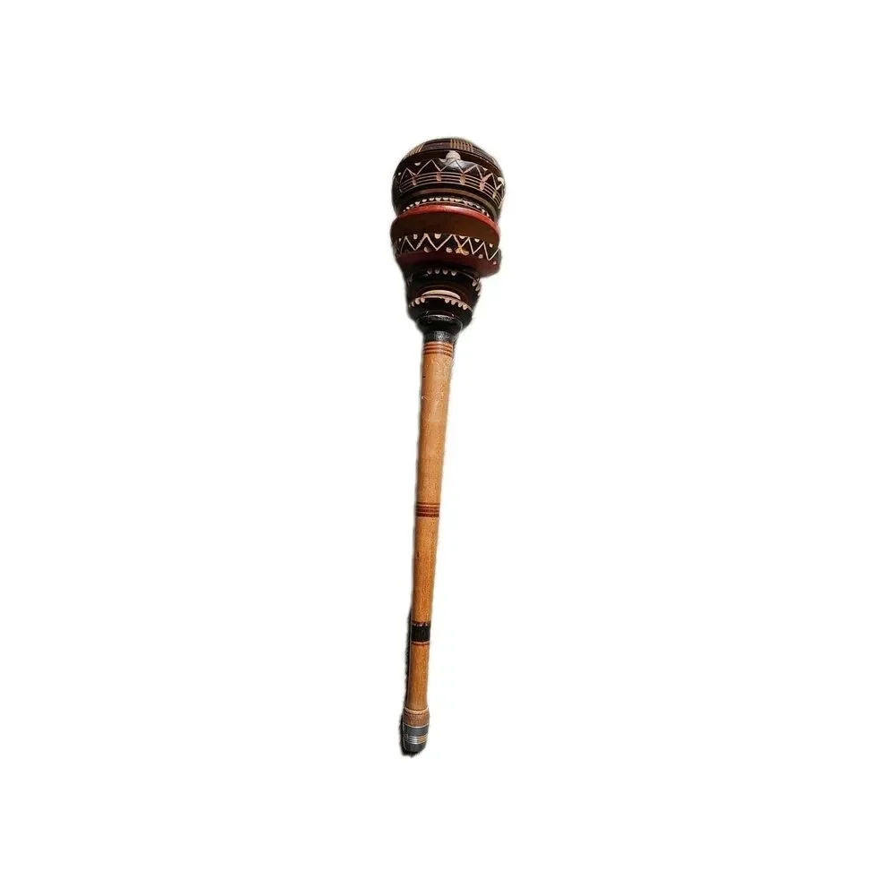 Mexican Hand Carved Wooden Molinillo Whisk For Frothing Hot Chocolate 10